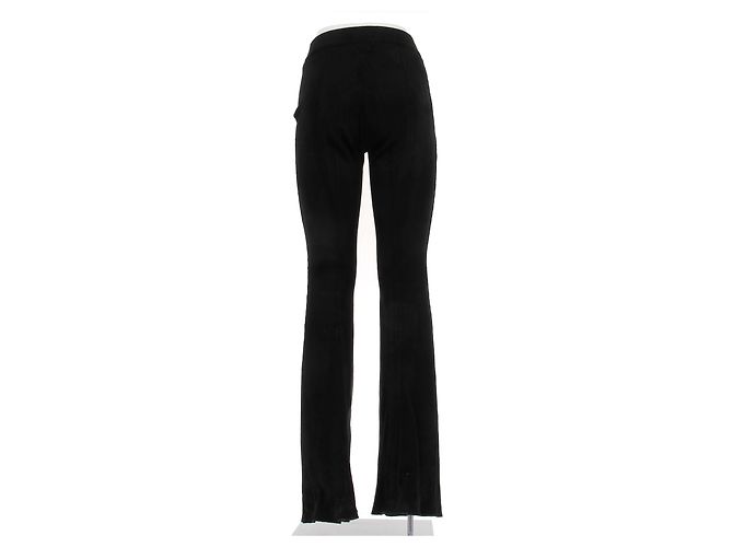 Phoebe Philo Schwarze Hose aus Polyamid Größe 34 - Ansicht 2