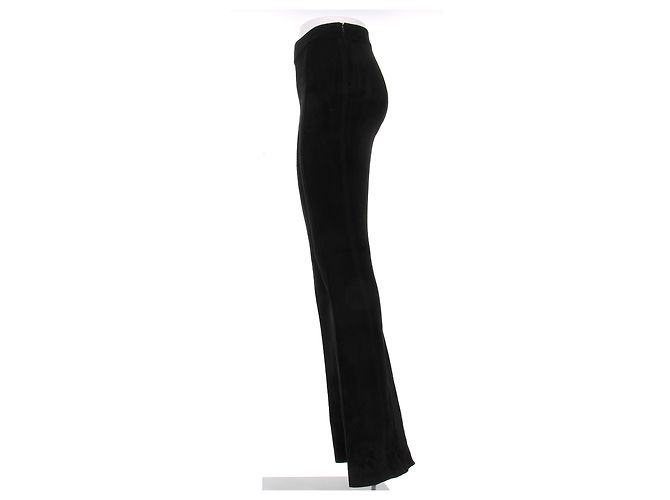 Phoebe Philo Schwarze Hose aus Polyamid Größe 34 - Ansicht 4