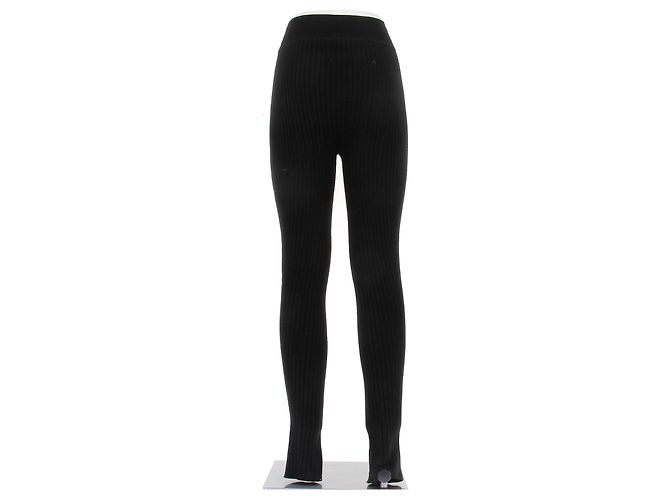 Louis Vuitton Leggings de malla negra Negro - vista 2