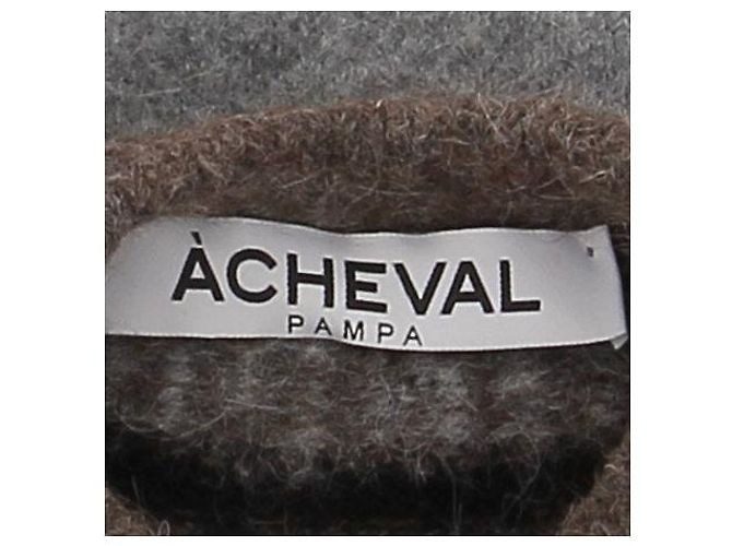 Autre Marque Suéter de lana gris ACHEVAL PAMPA - vista 5