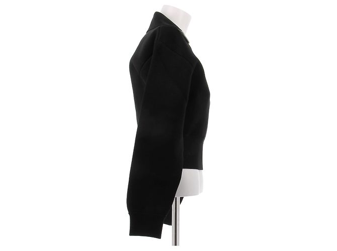 Jersey corto de seda negro Louis Vuitton XS - vista 3