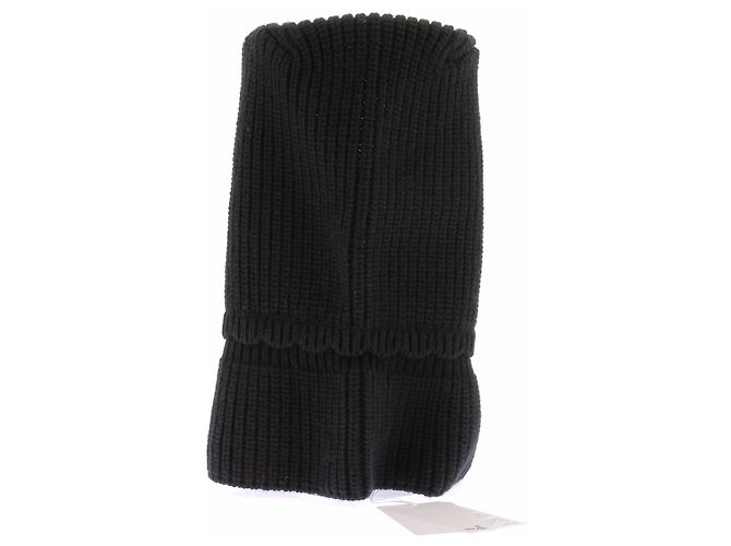 Autre Marque Balaclava in lana nera MOLLI Nero - vista 2