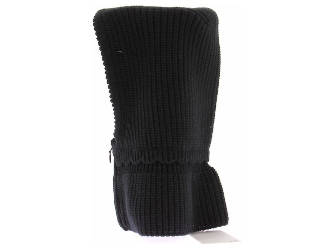 Autre Marque Balaclava in lana nera MOLLI Nero - vista 4