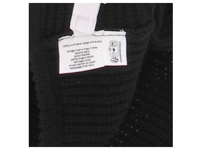 Autre Marque Balaclava in lana nera MOLLI Nero - vista 9