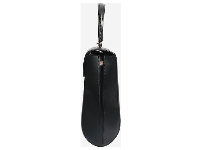 Autre Marque Borsa a mano in pelle nera Nero - vista 2