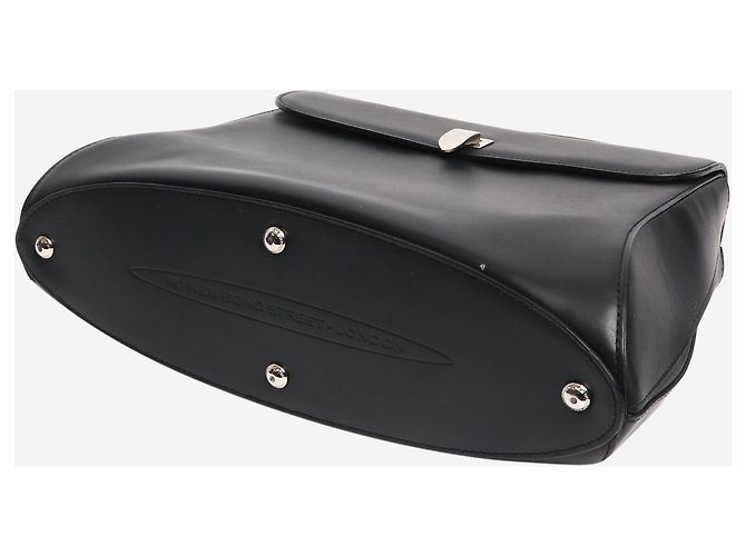 Autre Marque Borsa a mano in pelle nera Nero - vista 4