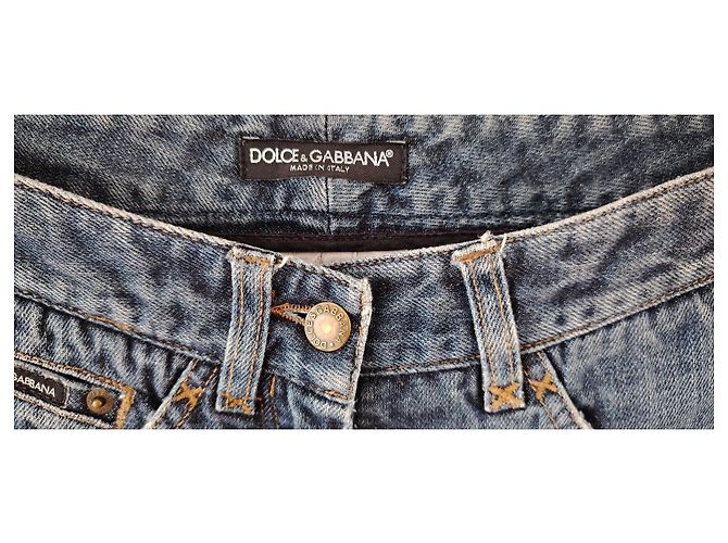 Dolce & Gabbana Vaqueros Denim 5 Bolsillos Azul - vista 2