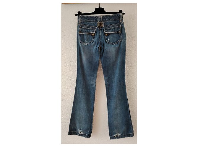 Dolce & Gabbana Vaqueros Denim 5 Bolsillos Azul - vista 3