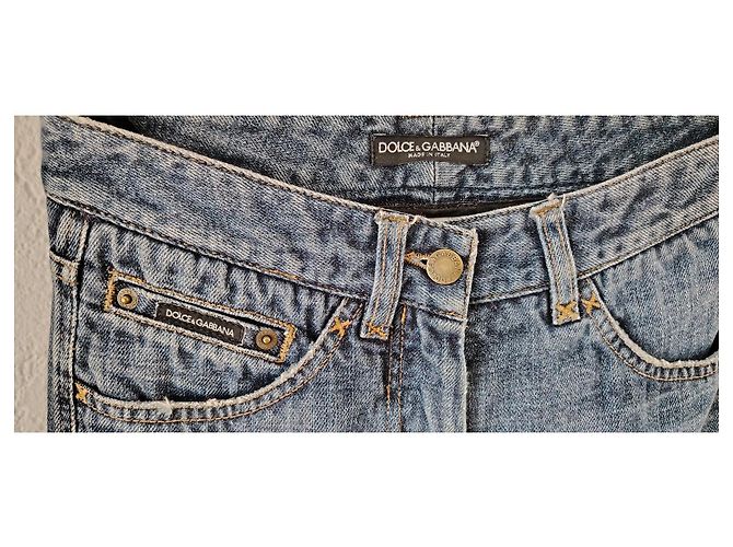 Dolce & Gabbana Vaqueros Denim 5 Bolsillos Azul - vista 9