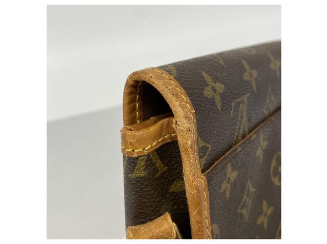Borsa a Spalla Gibeciere PM Monogramma Louis Vuitton Marrone - vista 11