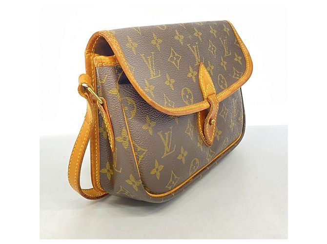 Borsa a Spalla Gibeciere PM Monogramma Louis Vuitton Marrone - vista 2