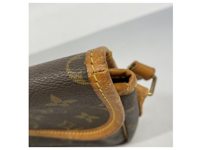 Borsa a Spalla Gibeciere PM Monogramma Louis Vuitton Marrone - vista 7