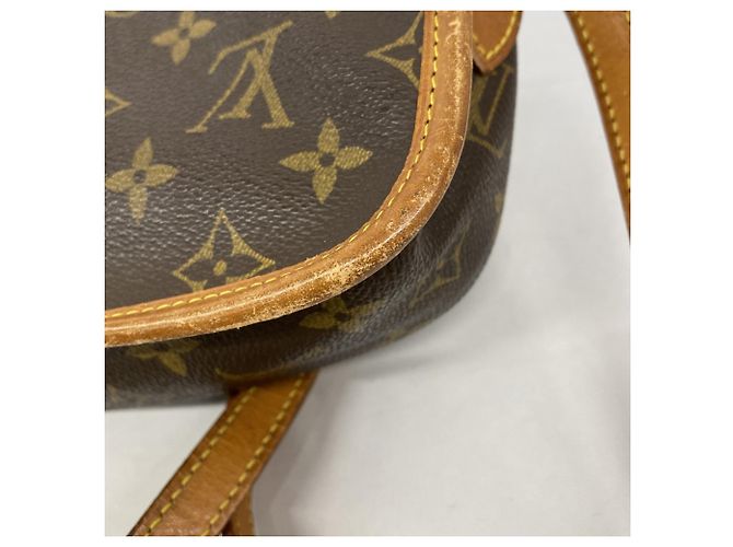 Borsa a Spalla Gibeciere PM Monogramma Louis Vuitton Marrone - vista 9
