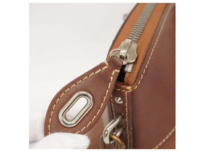 Borsa Lockit MM Suhali di Louis Vuitton Marrone - vista 10