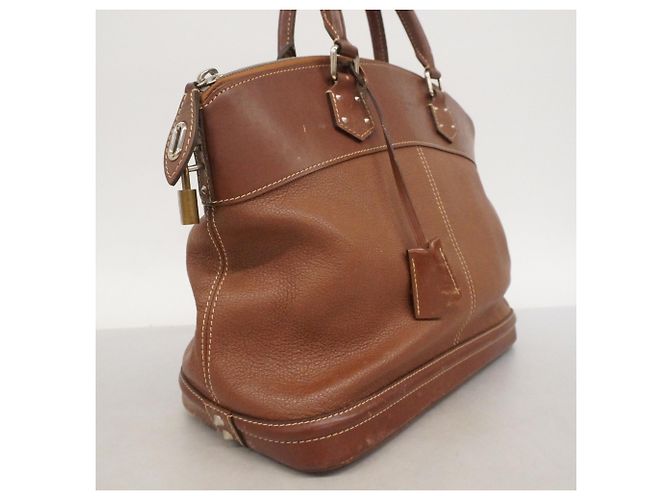 Borsa Lockit MM Suhali di Louis Vuitton Marrone - vista 2