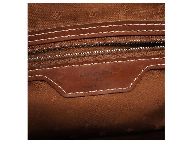 Borsa Lockit MM Suhali di Louis Vuitton Marrone - vista 5