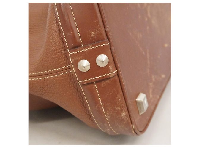 Borsa Lockit MM Suhali di Louis Vuitton Marrone - vista 7