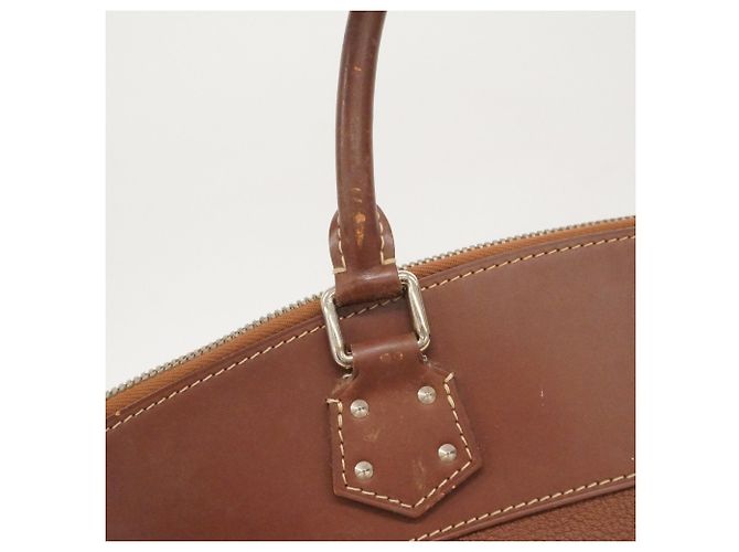 Borsa Lockit MM Suhali di Louis Vuitton Marrone - vista 8