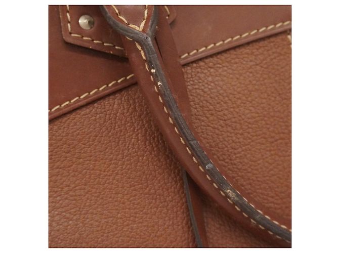 Borsa Lockit MM Suhali di Louis Vuitton Marrone - vista 9
