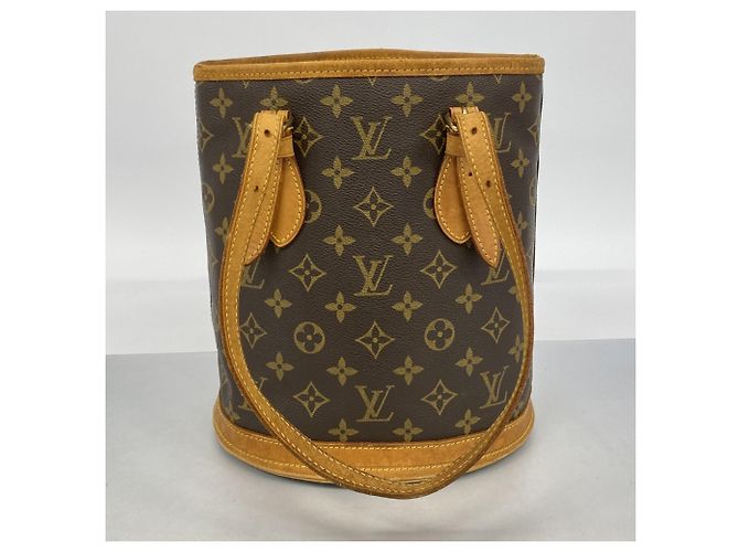 Borsa Tote Bucket PM Monogram Louis Vuitton Marrone - vista 10