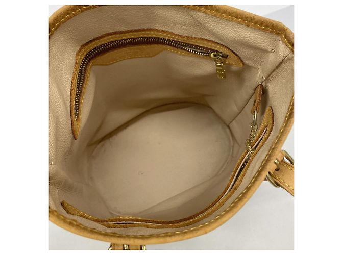 Borsa Tote Bucket PM Monogram Louis Vuitton Marrone - vista 4