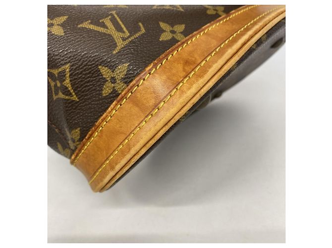 Borsa Tote Bucket PM Monogram Louis Vuitton Marrone - vista 8