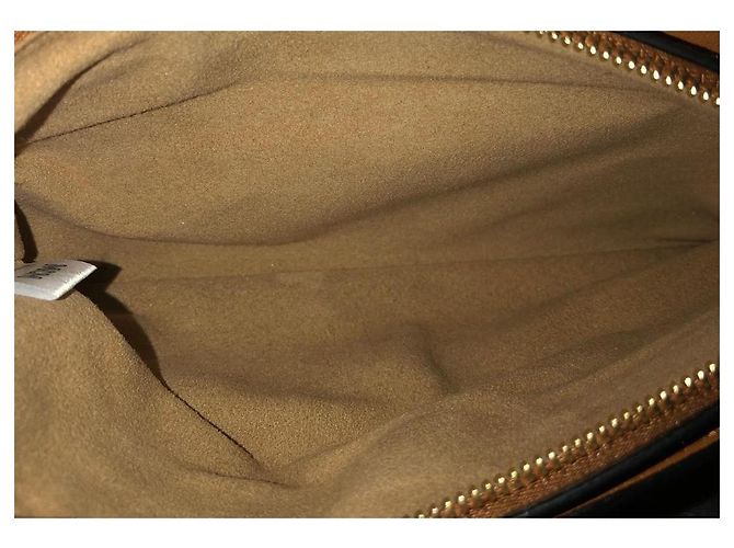 Clutch MCM Visetos in pelle Marrone - vista 13