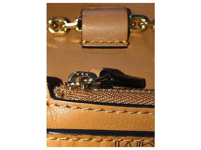 Clutch MCM Visetos in pelle Marrone - vista 17
