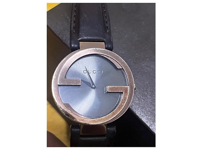 Gucci G-Timeless Uhr Braun Grau - Ansicht 10
