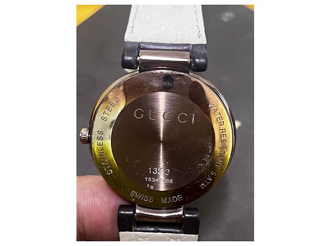 Gucci G-Timeless Uhr Braun Grau - Ansicht 11