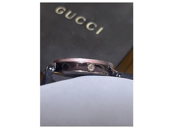 Gucci G-Timeless Uhr Braun Grau - Ansicht 12