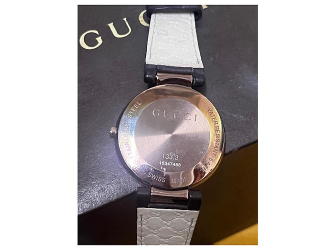 Gucci G-Timeless Uhr Braun Grau - Ansicht 2