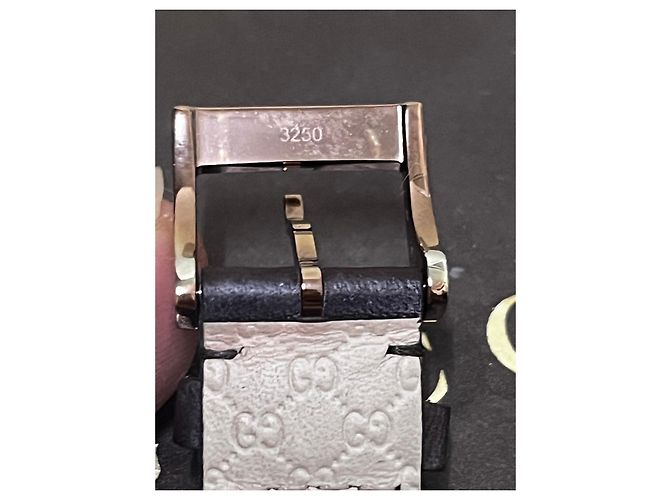 Gucci G-Timeless Uhr Braun Grau - Ansicht 5