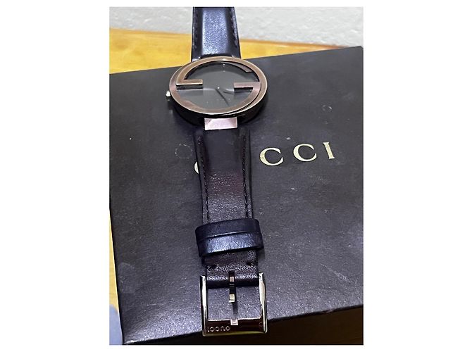 Gucci G-Timeless Uhr Braun Grau - Ansicht 7
