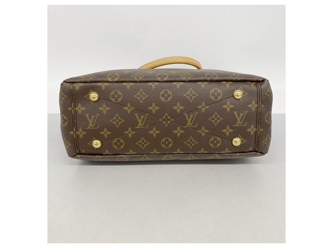 Borsa Pallas Monogram Louis Vuitton Marrone Fuschia - vista 3