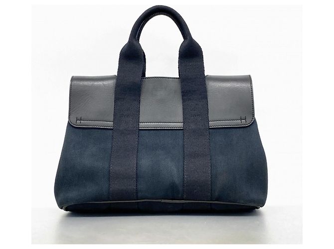 Hermès Valparaiso MM Handtasche Schwarz - Ansicht 10