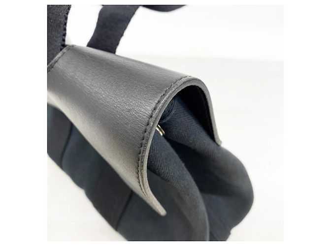 Hermès Valparaiso MM Handtasche Schwarz - Ansicht 7