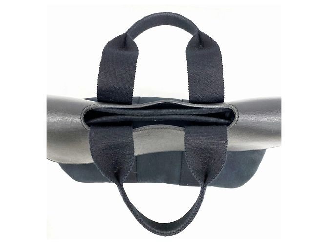 Hermès Valparaiso MM Handtasche Schwarz - Ansicht 8
