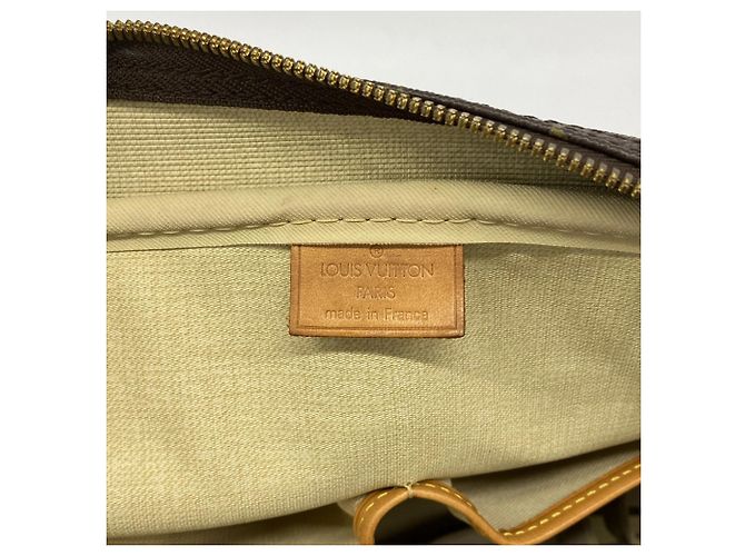 Borsa Deauville Monogram Louis Vuitton Marrone - vista 5