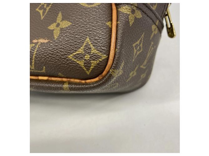 Borsa Deauville Monogram Louis Vuitton Marrone - vista 6