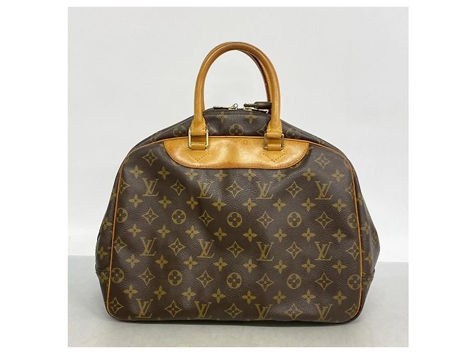 Borsa Deauville Monogram Louis Vuitton Marrone - vista 12