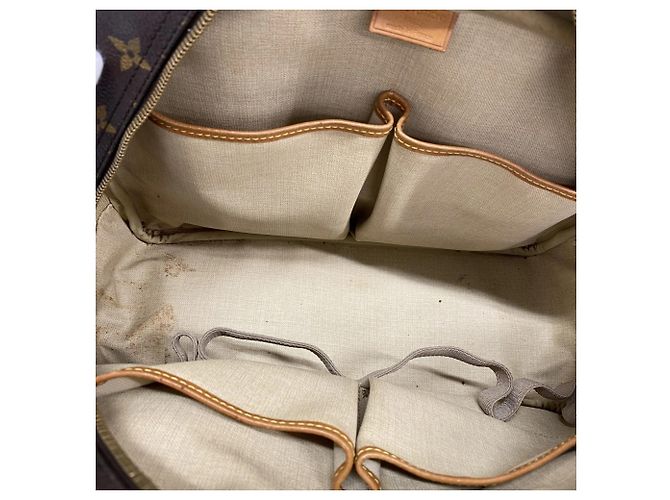 Borsa Deauville Monogram Louis Vuitton Marrone - vista 4