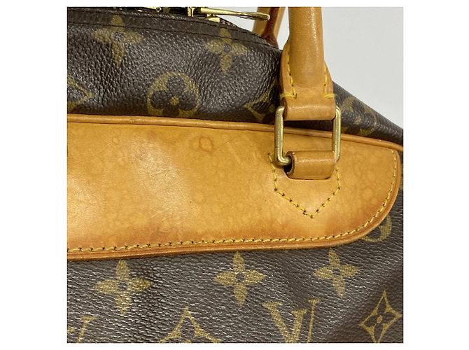 Borsa Deauville Monogram Louis Vuitton Marrone - vista 6