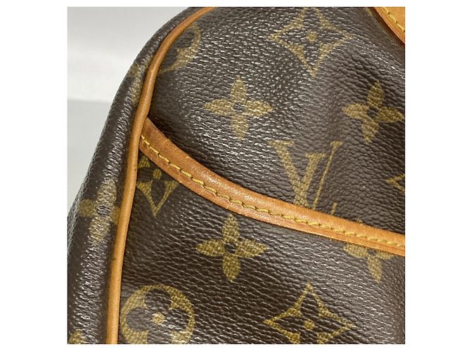 Borsa Deauville Monogram Louis Vuitton Marrone - vista 8