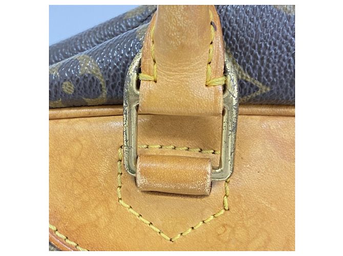 Borsa Deauville Monogram Louis Vuitton Marrone - vista 9
