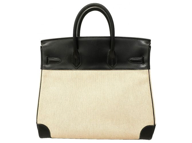 Borsa Haut à Courroies 32 di Hermès Nero - vista 13