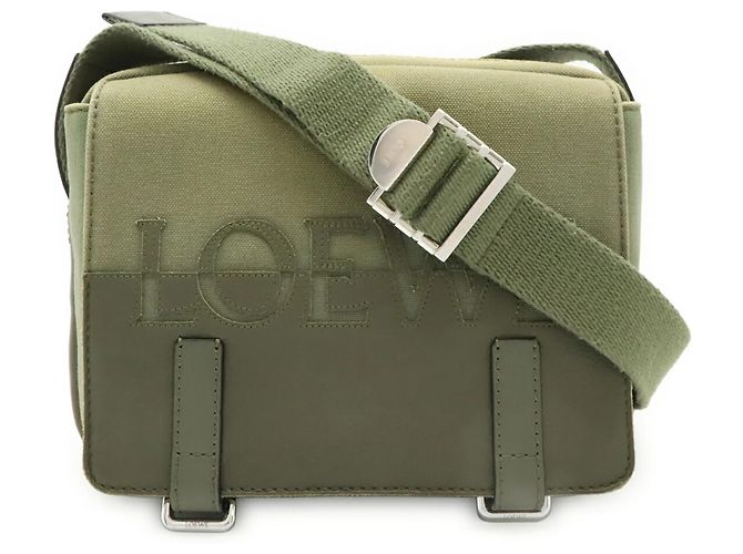 Borsa Militare Loewe XS Verde Cachi - vista 2