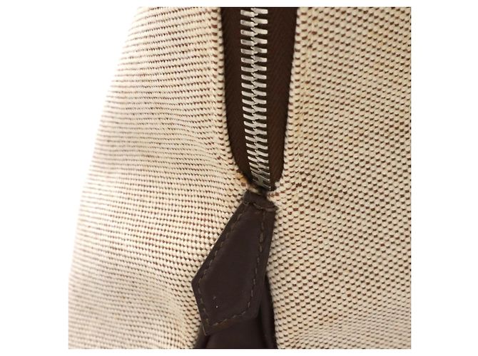Borsa Tote Ybou MM di Hermès Marrone - vista 6