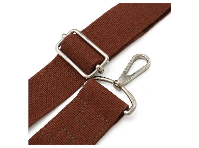 Borsa Tote Ybou MM di Hermès Marrone - vista 8