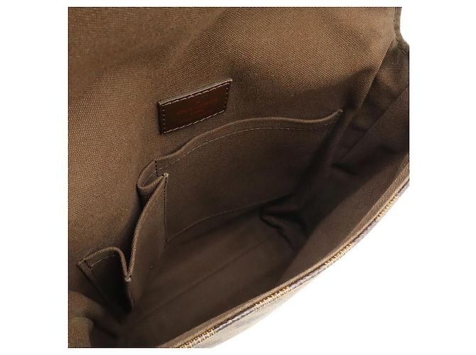 Borsa a Spalla Brooklyn PM Damier Louis Vuitton Marrone Damier ebene - vista 8